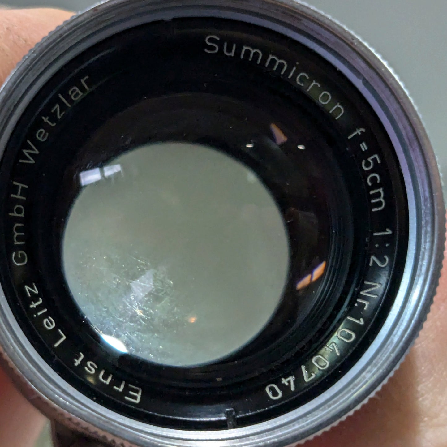 Leica Summicron 50mm F2 LTM Lens Radioactive 12/2024 CLA