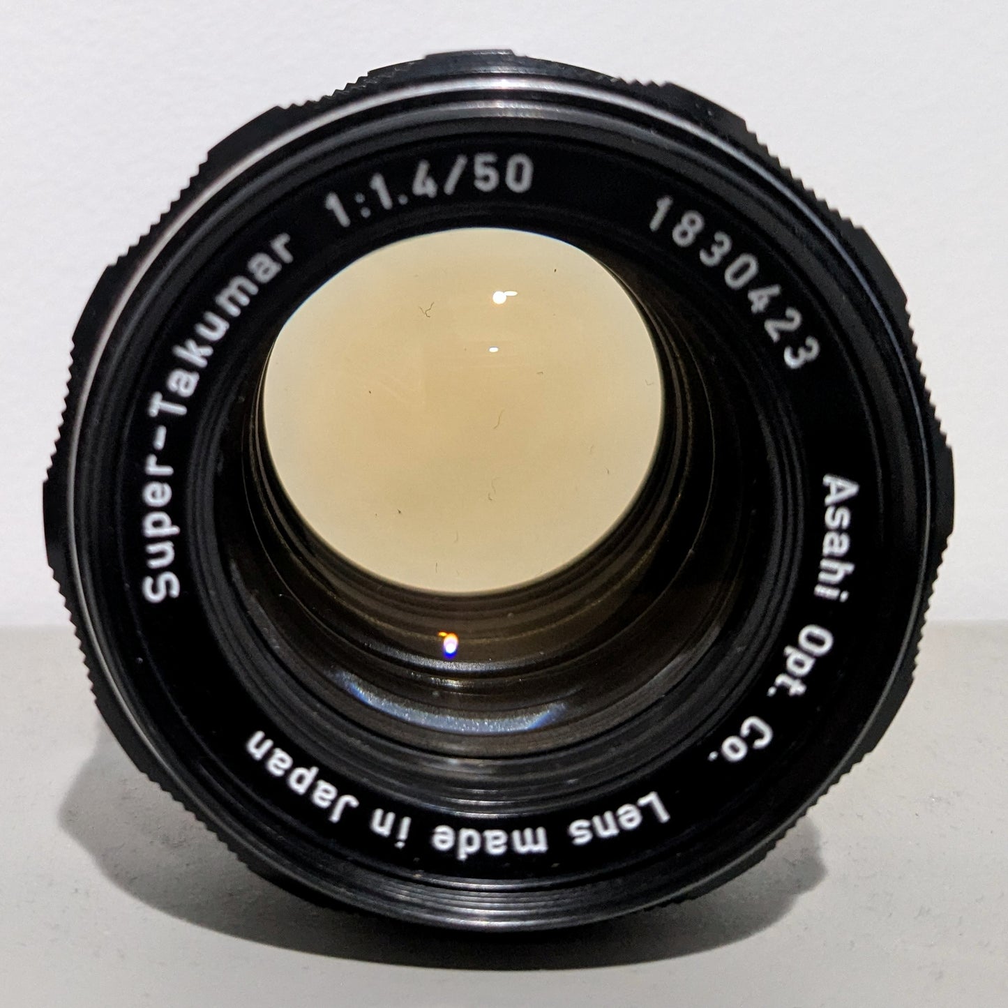 Pentax Super-Takumar 50mm 1.4 M42 Thoriated Lens