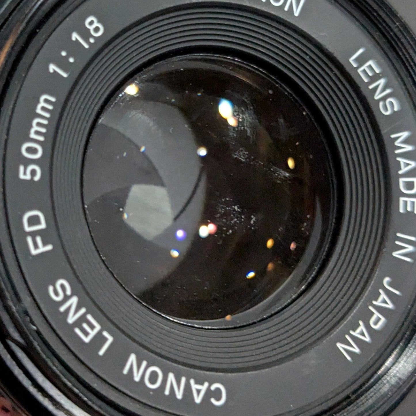 Canon FD 50mm 1.8 Lens