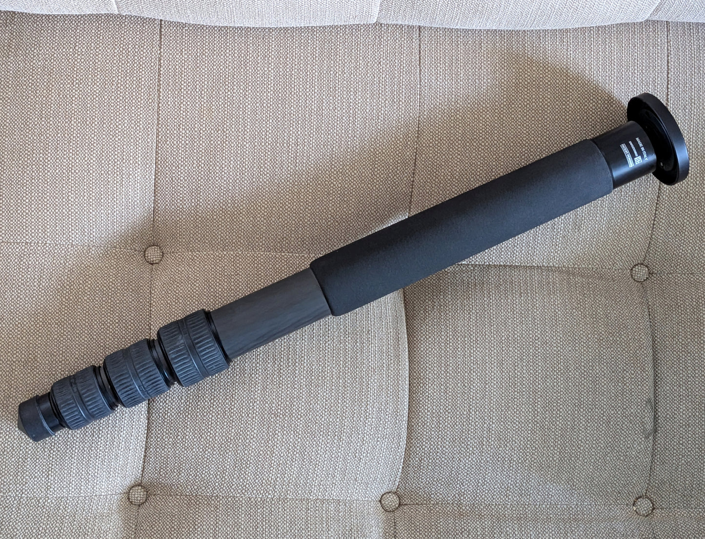 Gitzo GM5541 6X Carbon Fiber Monopod with Case Beautiful Condition