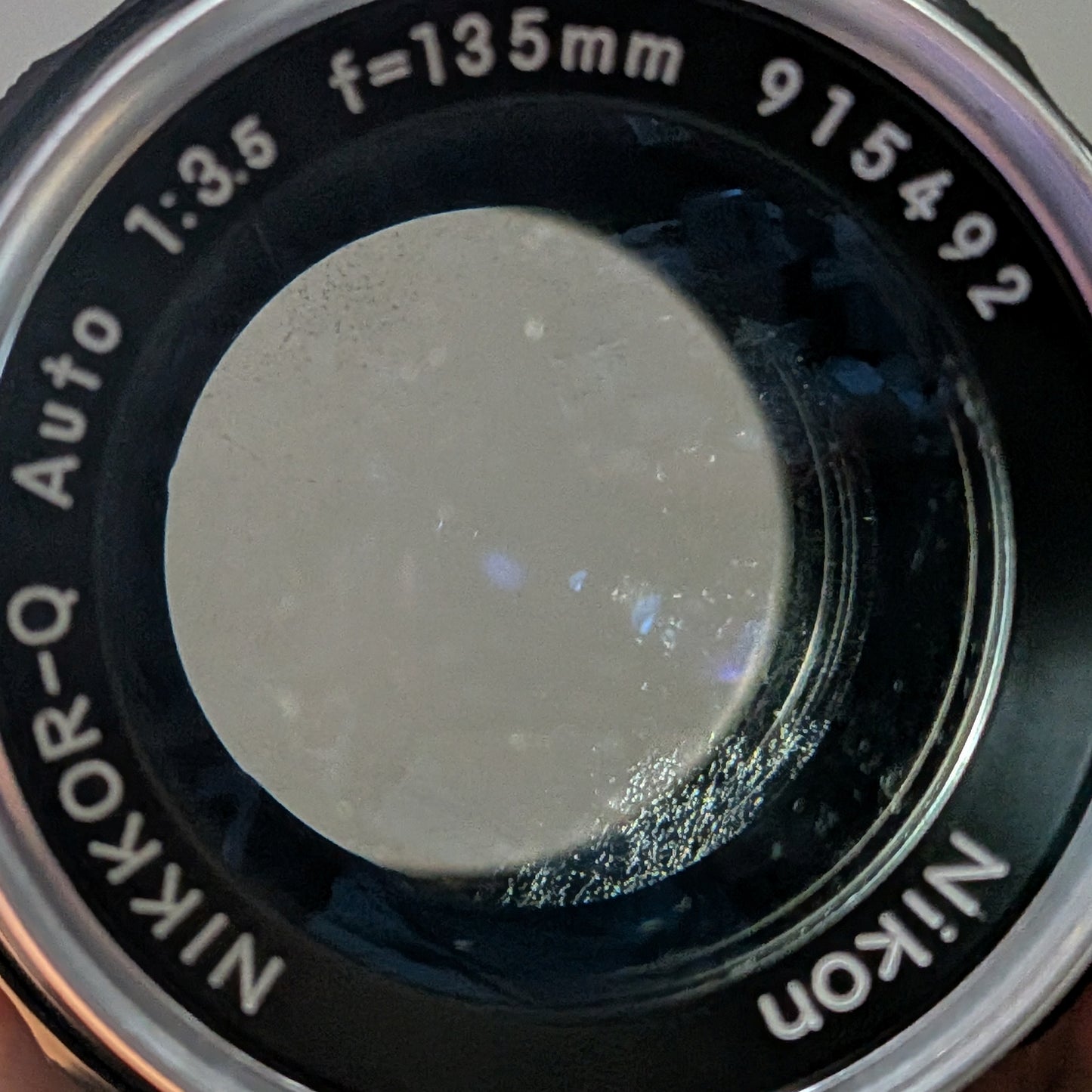 Nikon Nikkor-Q 135mm 3.5 Non-Ai Lens