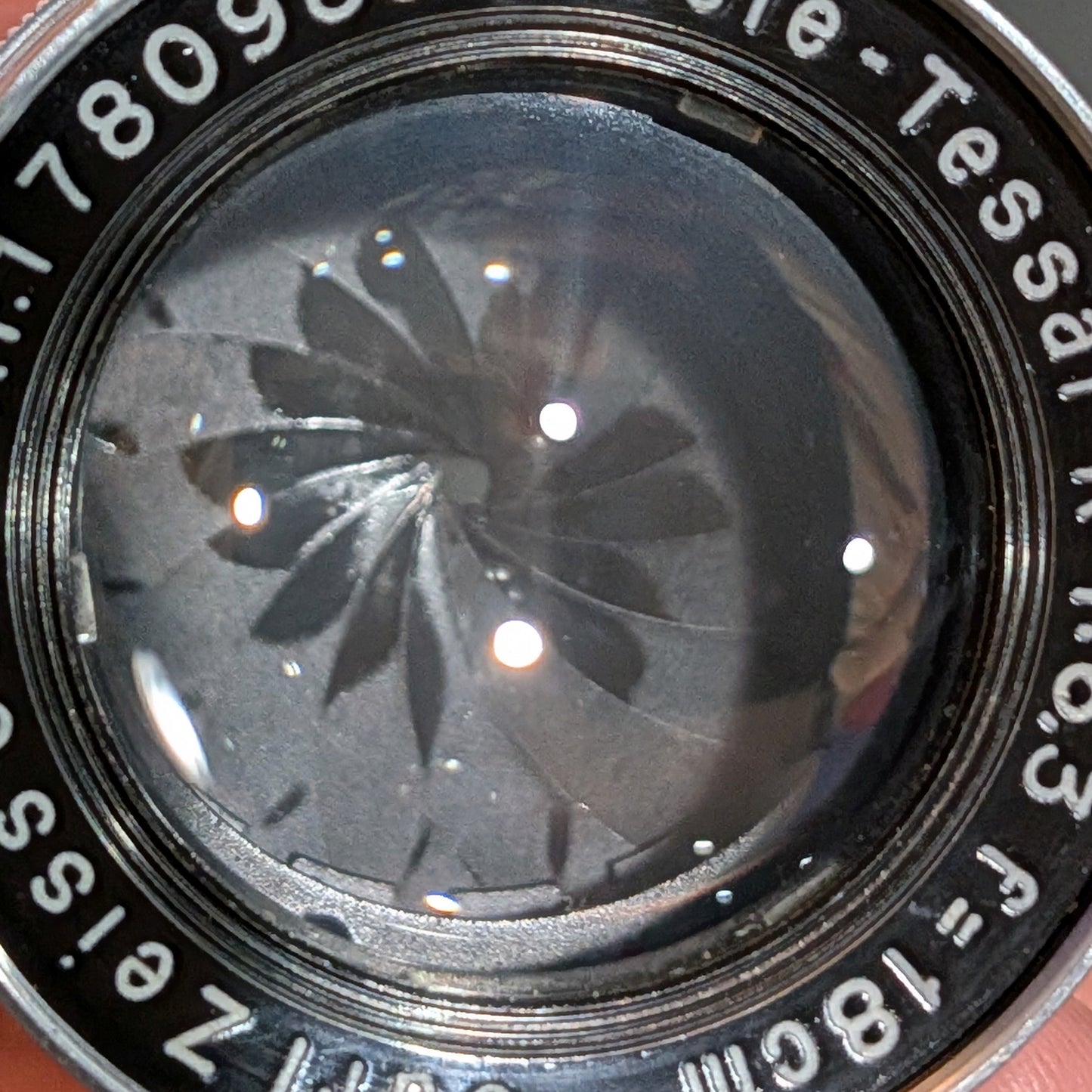 Carl Zeiss Jena Tele-Tessar K 180mm 6.3 Contax RF Lens 1936