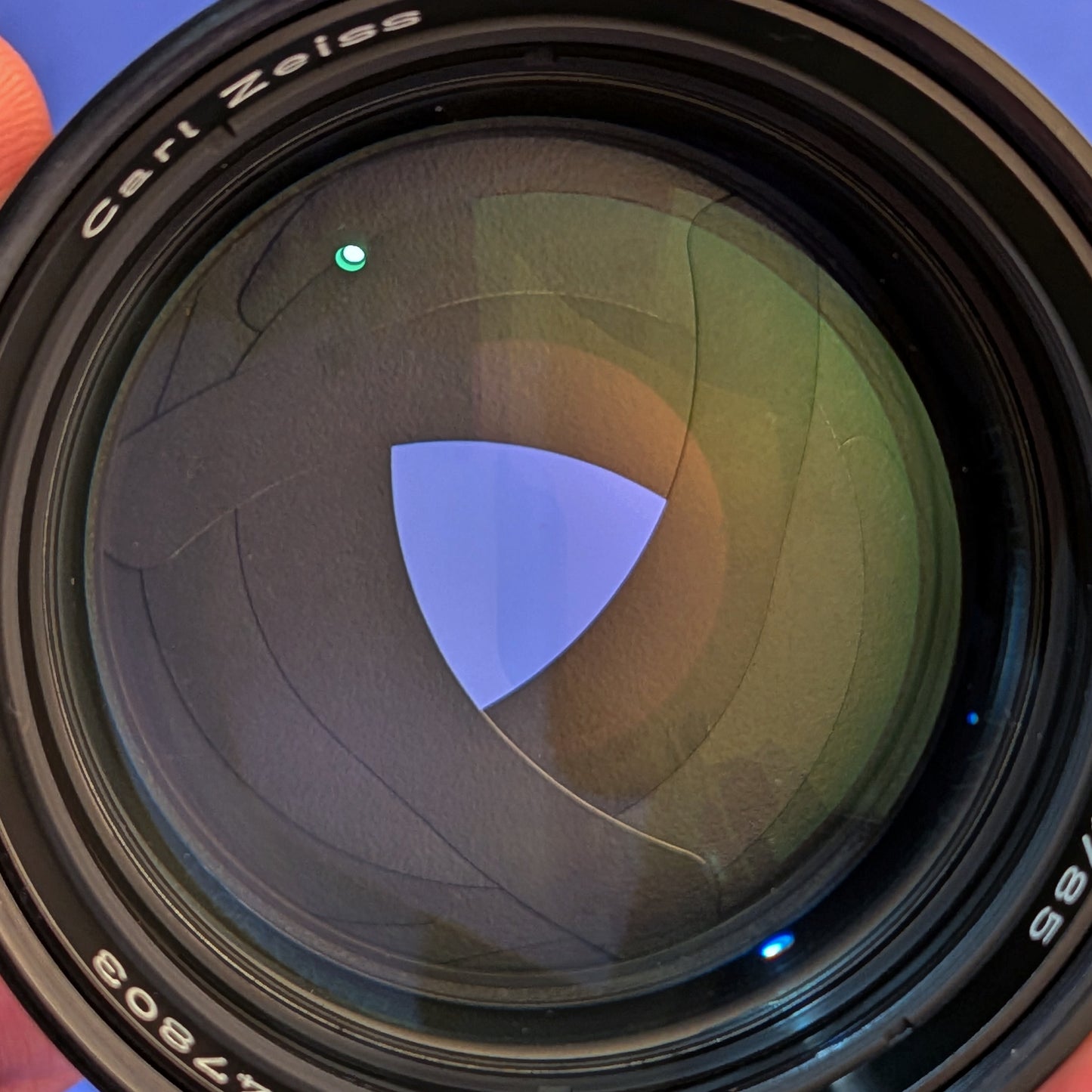 Zeiss Planar 85mm 1.4 HFT Lens Rollei QBM Mount