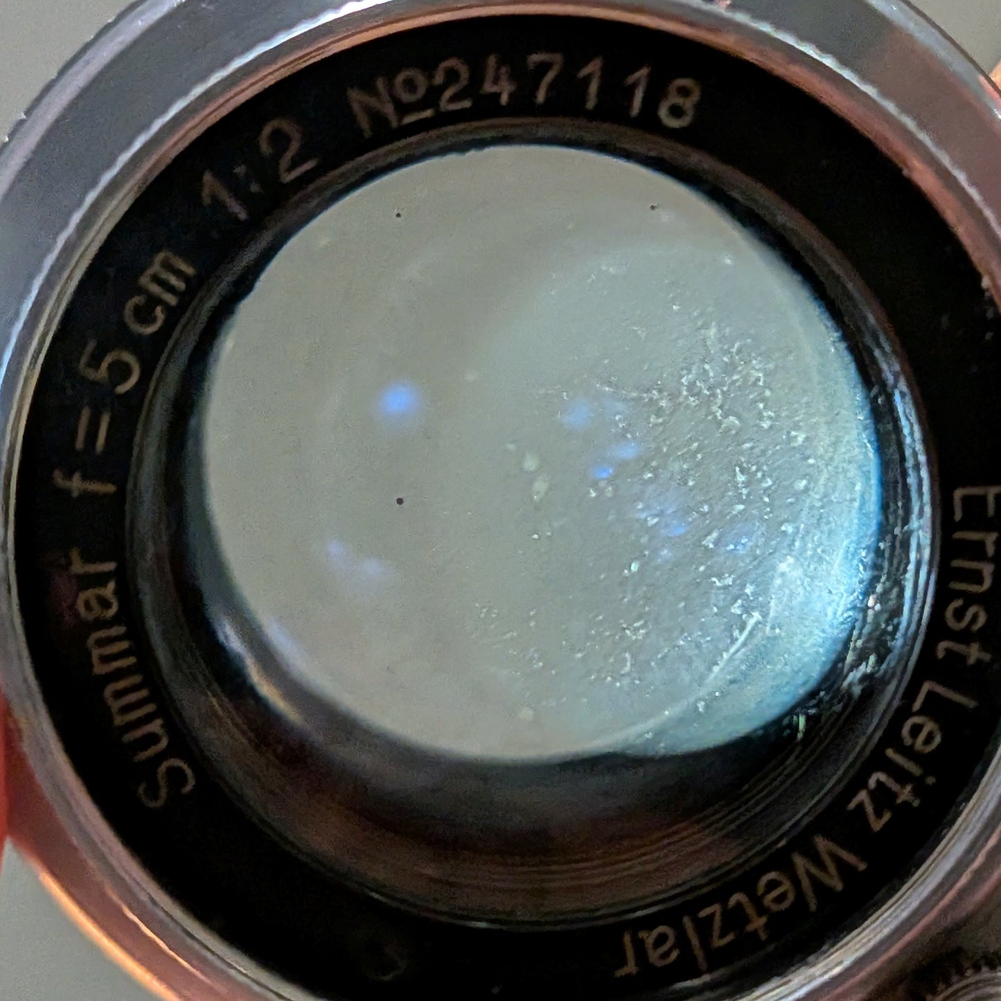 Leica Summar 50mm F2 LTM Lens