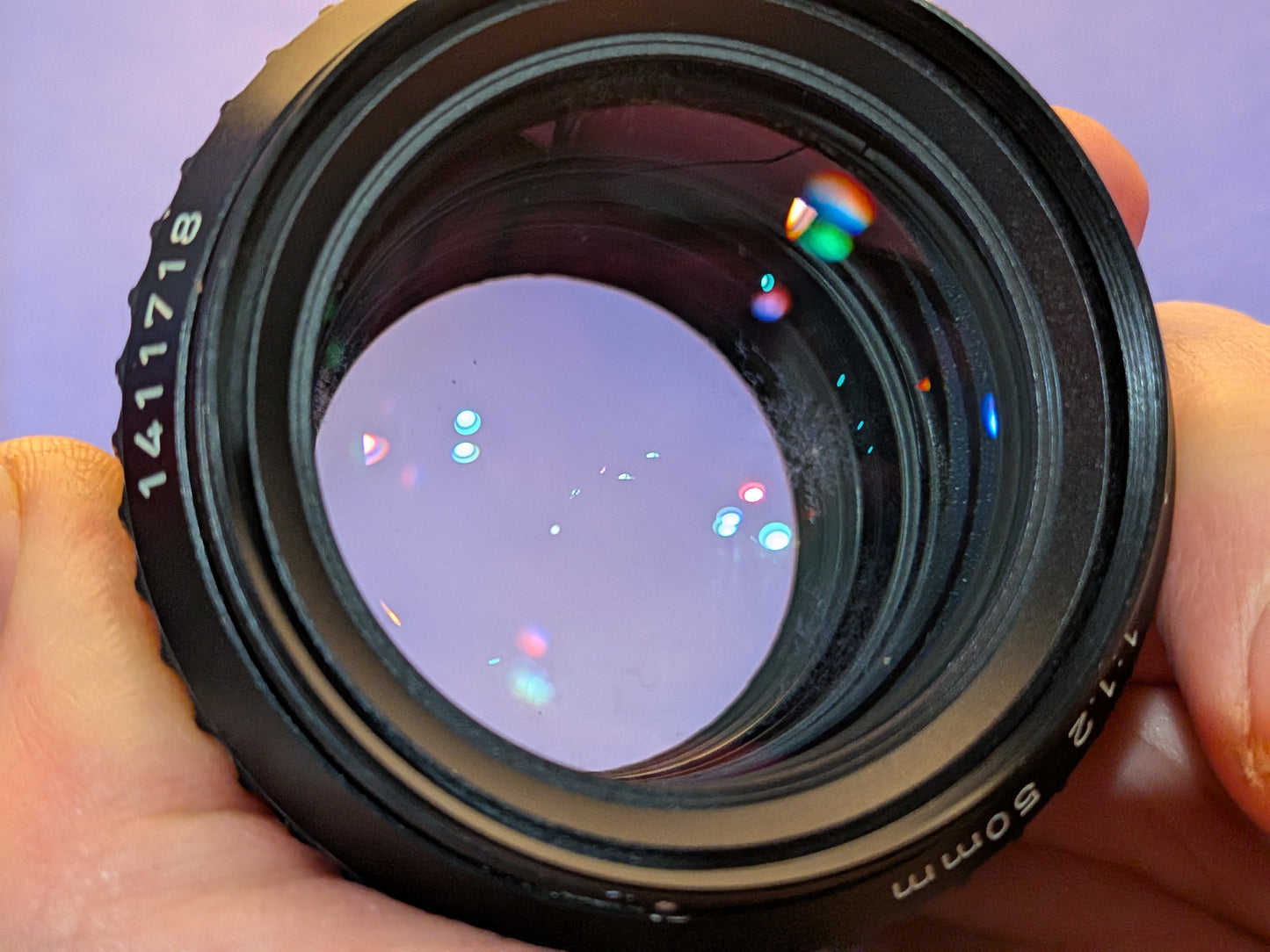 Pentax-A SMC 50mm 1.2 Lens K mount