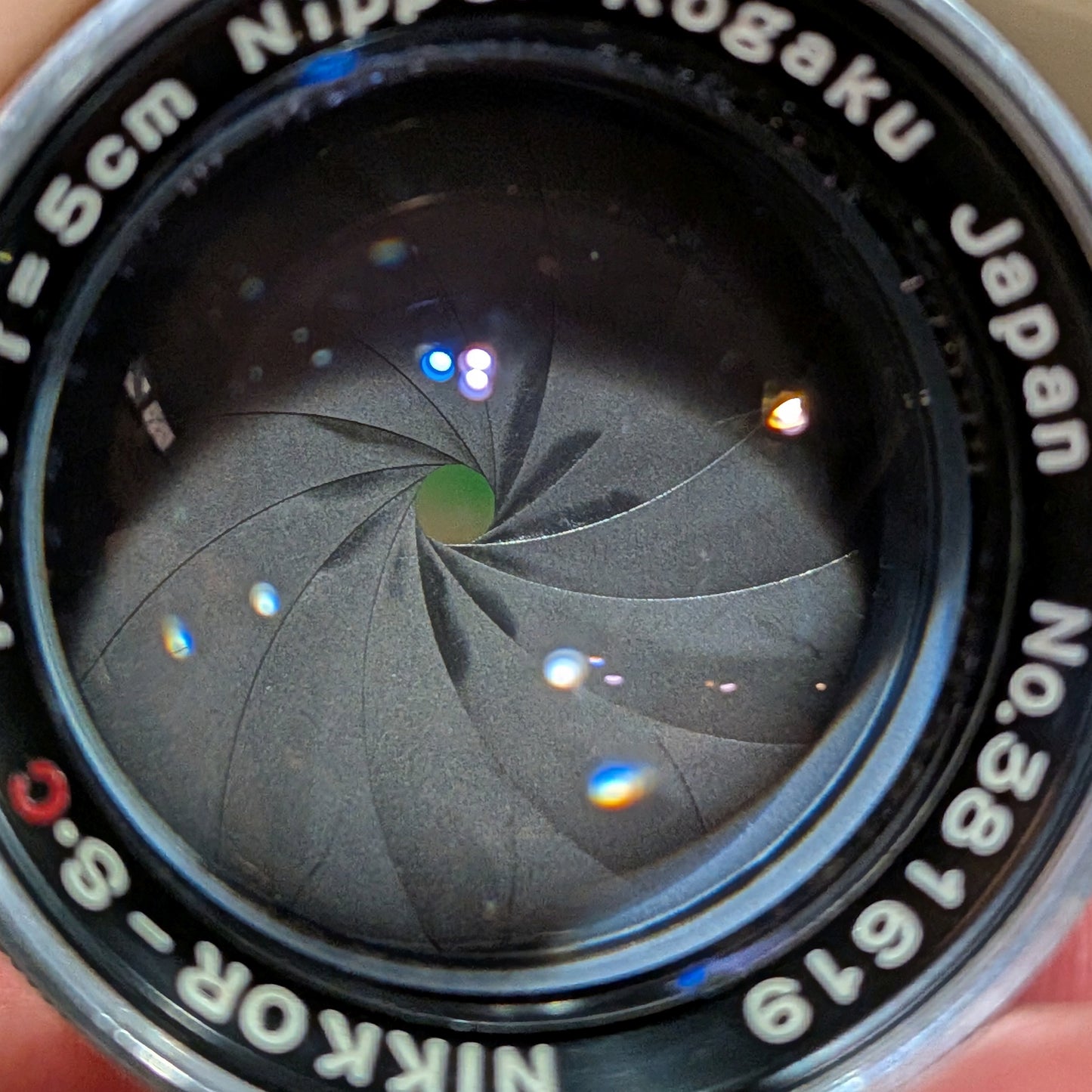 Nikon Nikkor-S 50mm 1.4 Lens S Rangefinder Lens S Mount