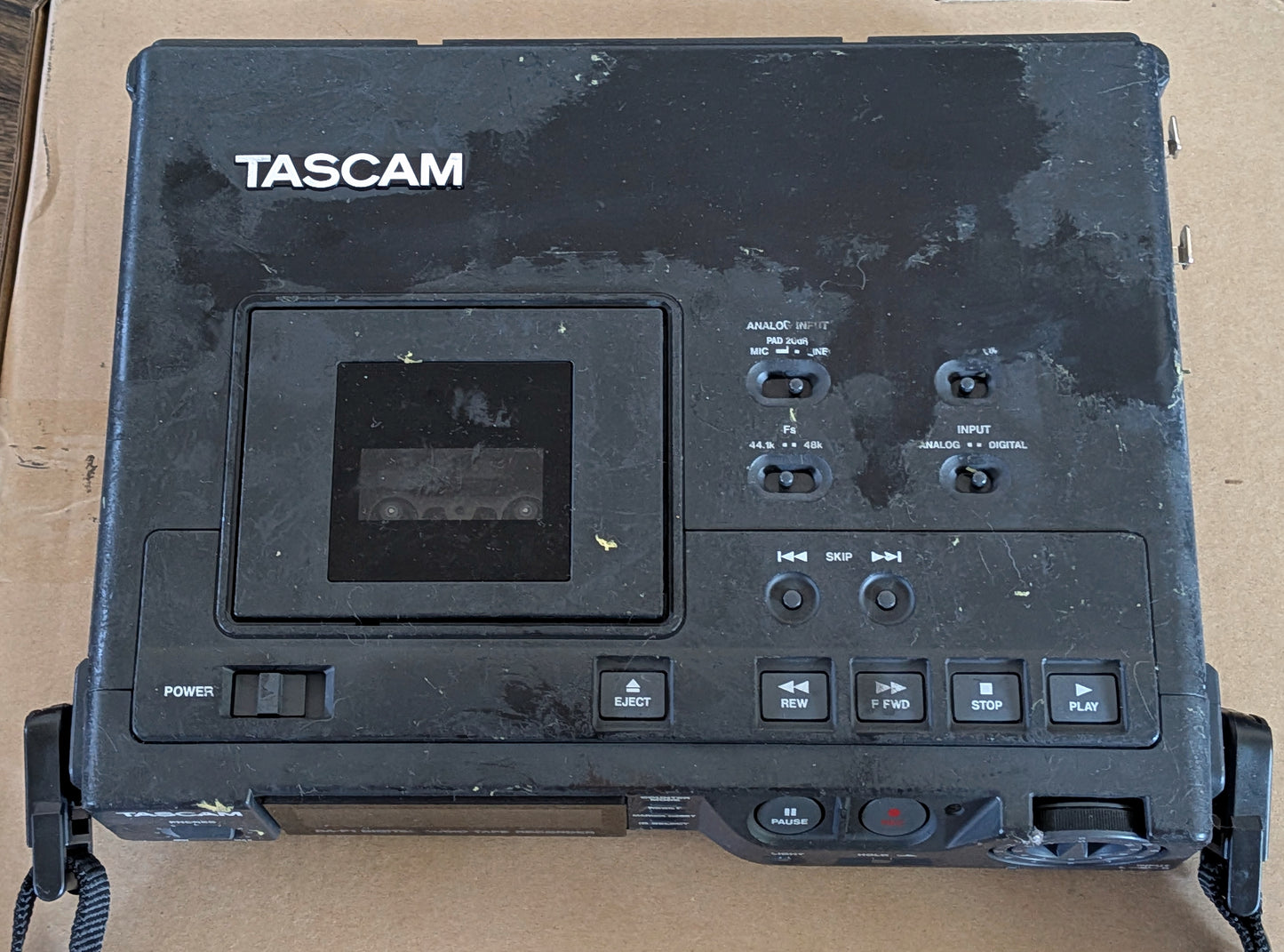 Tascam DA-P1 Portable DAT Recorder Not Working