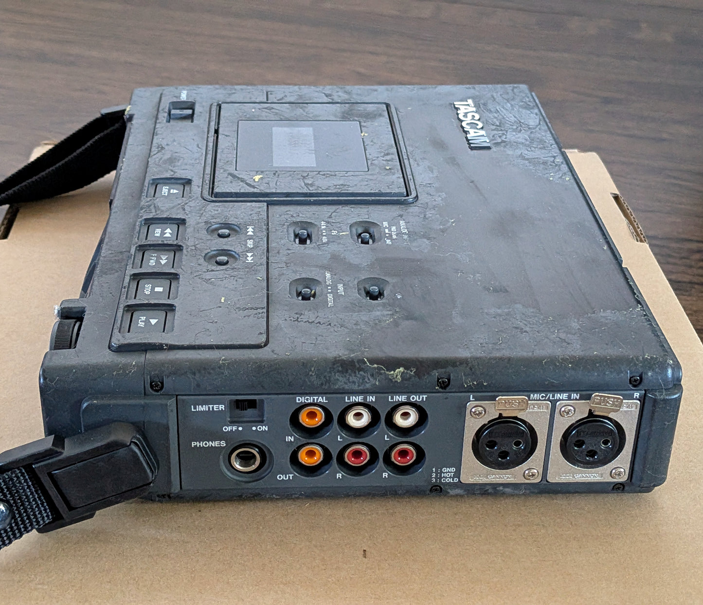 Tascam DA-P1 Portable DAT Recorder Not Working