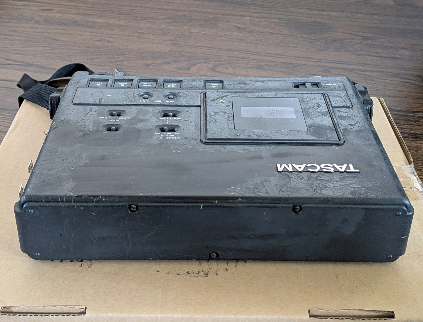 Tascam DA-P1 Portable DAT Recorder Not Working