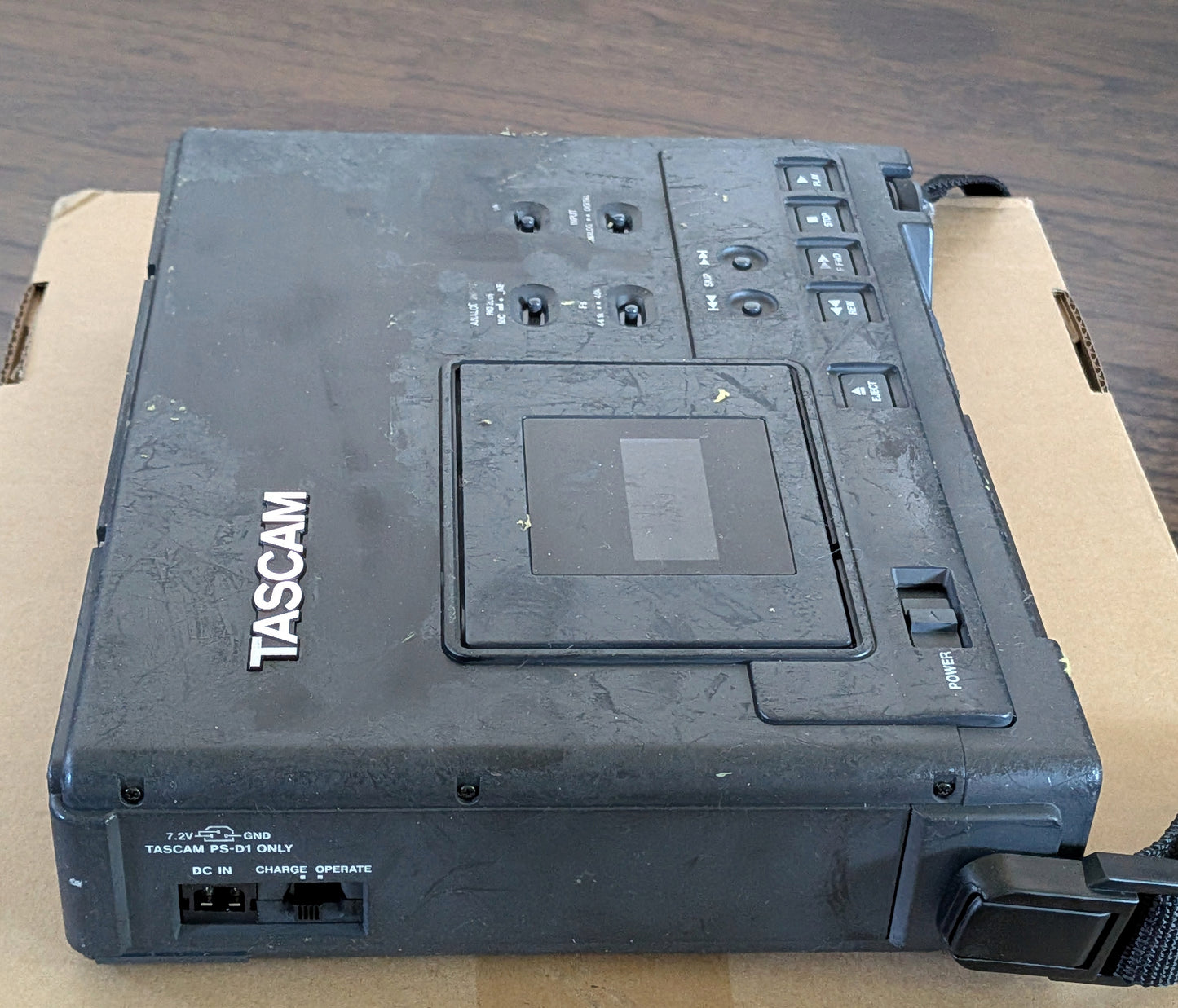 Tascam DA-P1 Portable DAT Recorder Not Working
