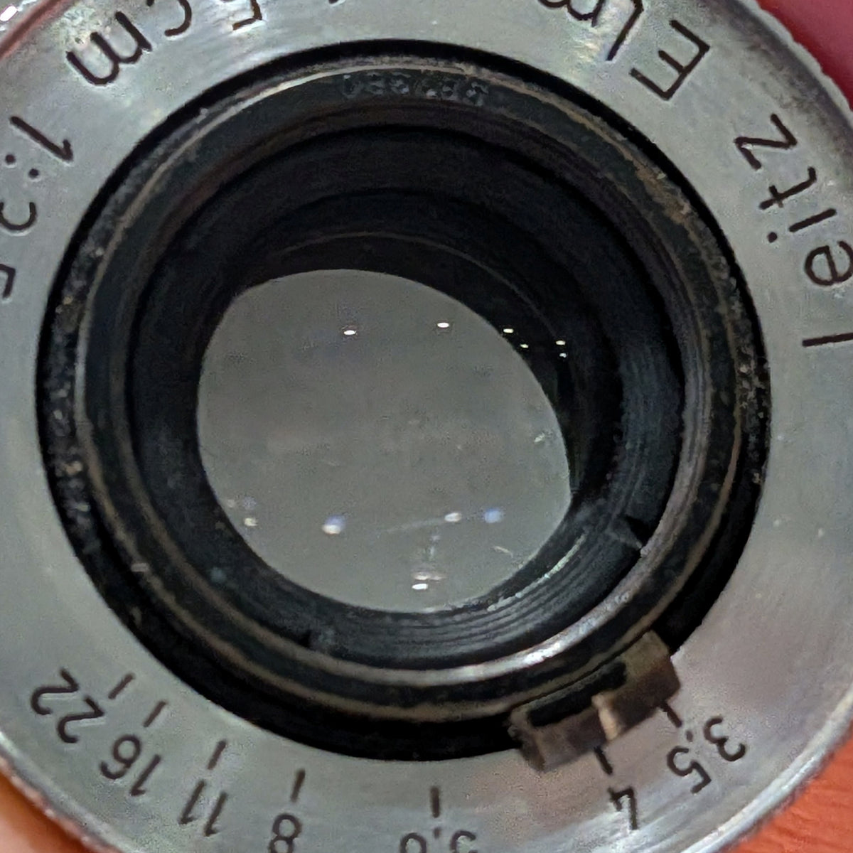Leica Elmar 50mm 3.5 II Screw Mount Lens