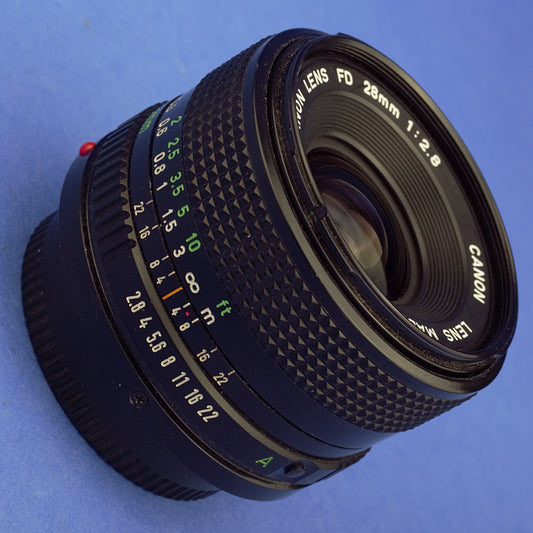 Canon FD 28mm 2.8 Lens