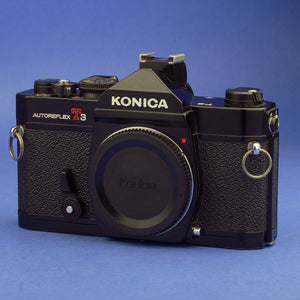 Konica Autoreflex T3 Film Camera Body Beautiful Condition