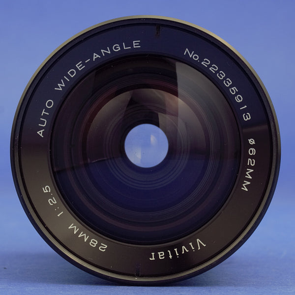 Konica Mount Vivitar 28mm 2.5 Lens