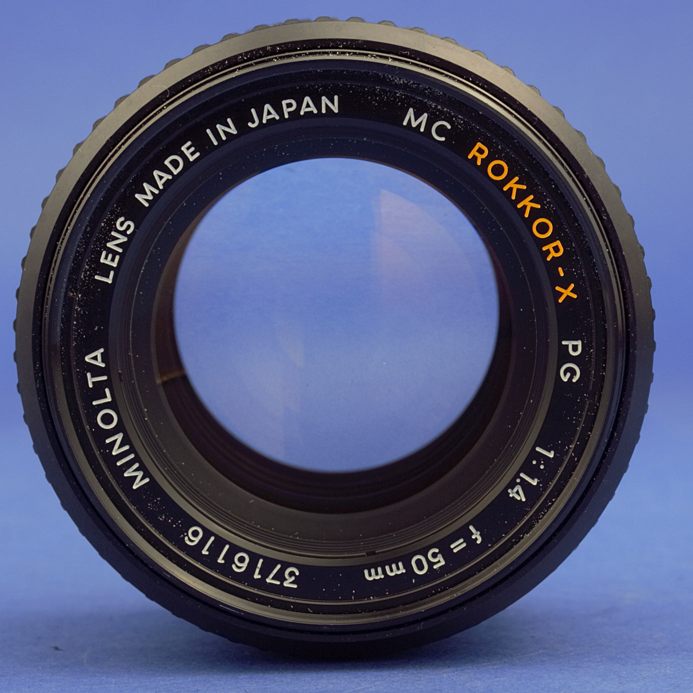 Minolta MC Rokkor-X PG 50mm 1.4 Lens