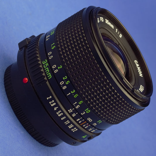 Canon FD 35mm F2 Lens