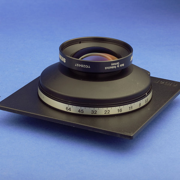 Rodenstock Sinaron S 210mm 5.6 MC Sinar DBM Mount Large Format Lens Near Mint