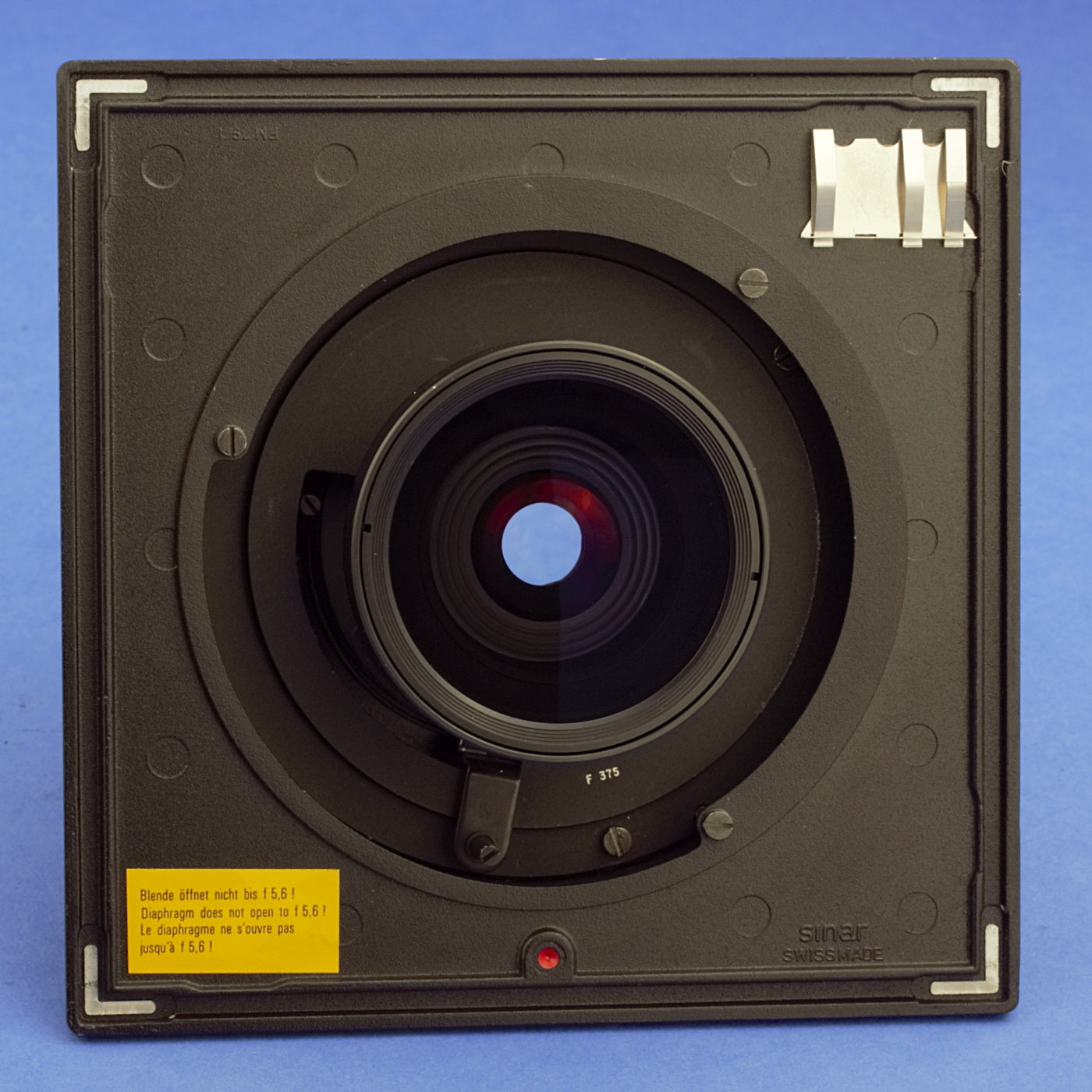 Rodenstock Sinaron W 90mm 6.8 MC Sinar DB Mount Large Format Lens Near Mint