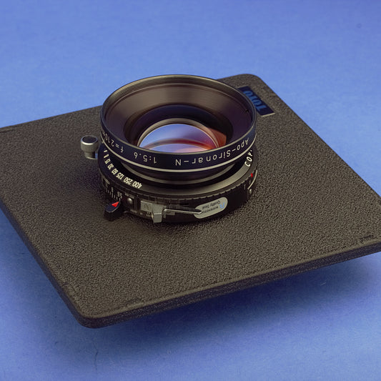 Rodenstock Apo-Sironar-N 210mm 5.6 4x5 Lens Copal Shutter Beautiful Condition