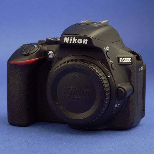 Nikon D5600 Digital Camera Body 250 Actuations Mint Condition