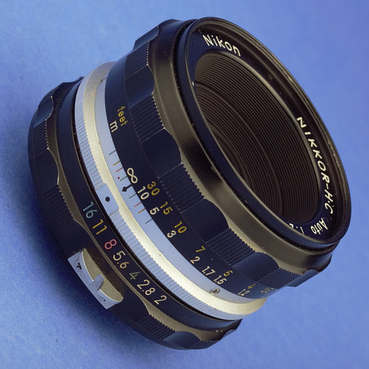 Nikon Nikkor 50mm F2 Non-Ai Lens