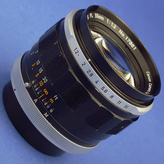 Canon FL 55mm 1.2 Lens