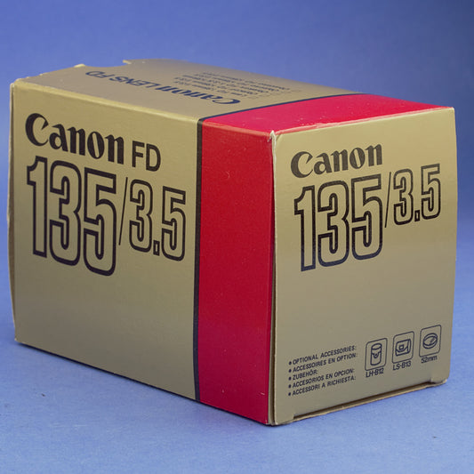 Canon FD 135mm 3.5 Lens Mint Condition