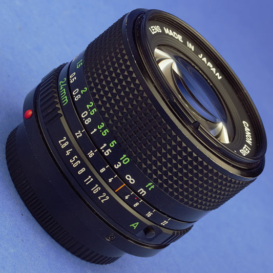 Canon FD 24mm 2.8 Lens