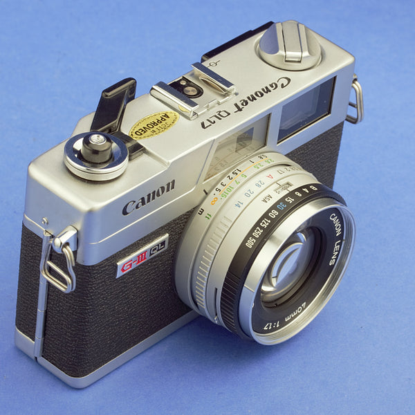 Canon Canonet QL17 G-III Film Camera Beautiful Condition