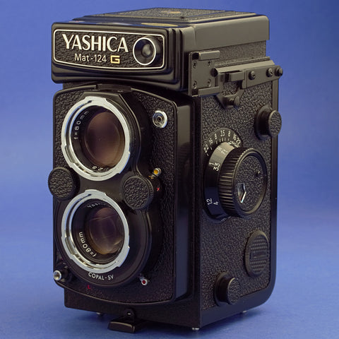 Yashica Mat-124G Medium Format Camera Recent CLA Near Mint Condition
