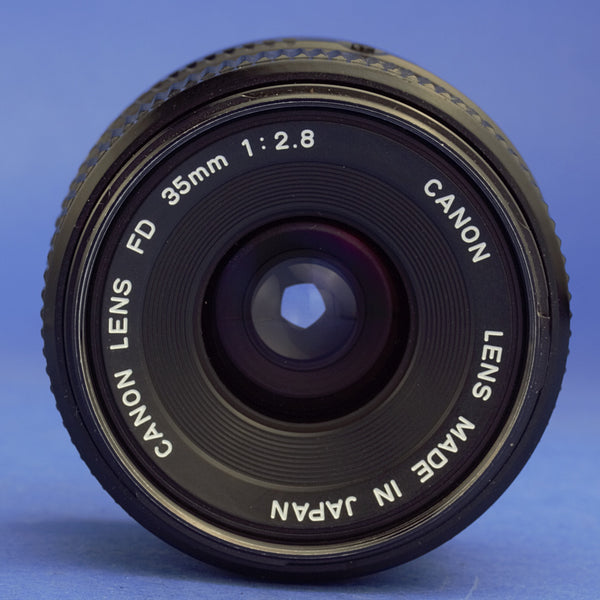 Canon FD 35mm 2.8 Lens