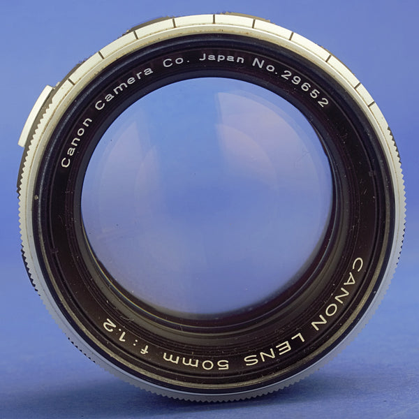 Canon 50mm 1.2 LTM Lens