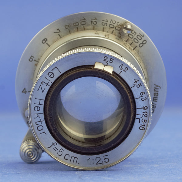 Leica Hektor 5cm 2.5 Nickel LTM Lens