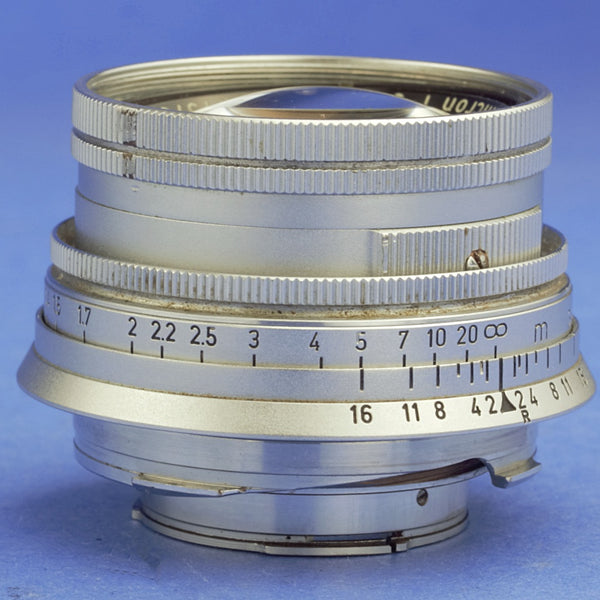 Leica Summicron 50mm F2 Collapsible Lens M Mount
