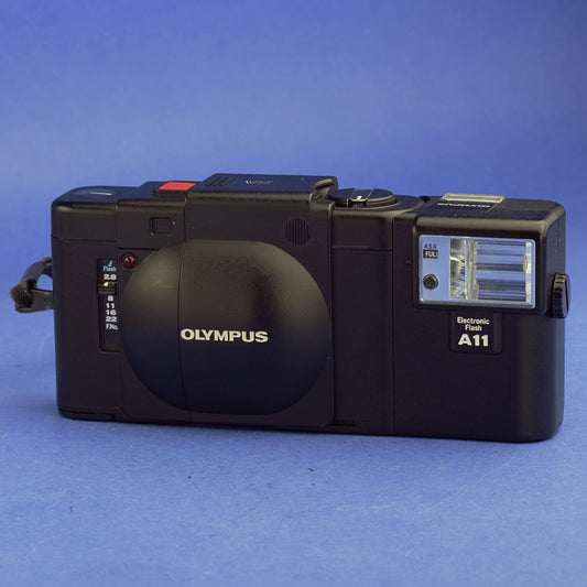 Olympus XA Film Camera with A11 Flash