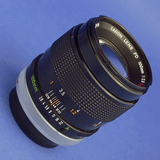 Canon FD 100mm 2.8 Lens