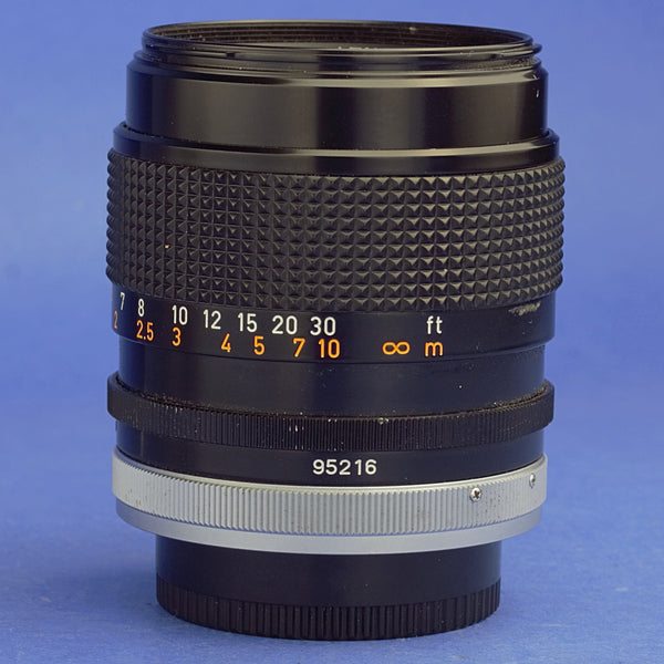 Canon FD 100mm 2.8 Lens