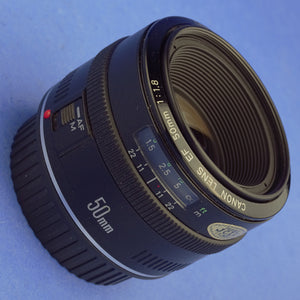 Canon EF 50mm 1.8 Metal Mount Lens