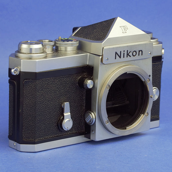 Early Nikon F Film Camera Body with Eye Level Finder Beautiful Condition