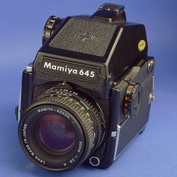 Mamiya M645 1000s Medium Format Camera Kit Beautiful Condition