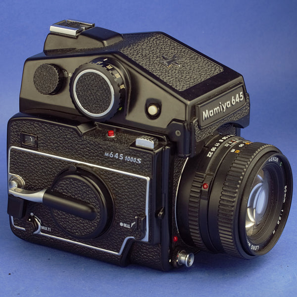 Mamiya M645 1000s Medium Format Camera Kit Beautiful Condition