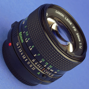 Canon FD 50mm 1.4 Lens