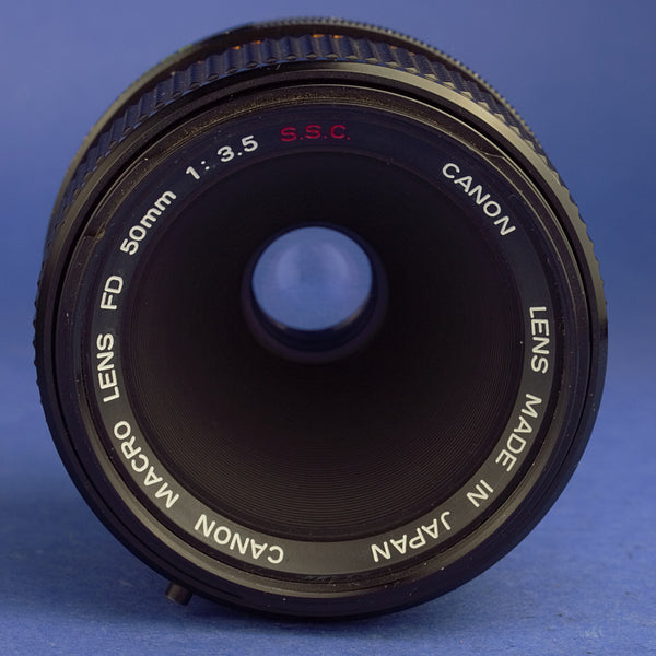 Canon FD 50mm 3.5 Lens