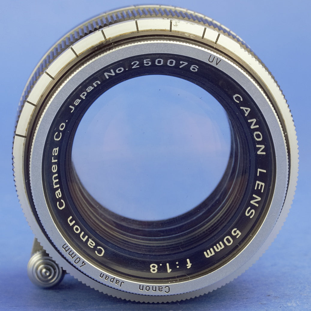 Canon 50mm 1.8 Rangefinder Lens