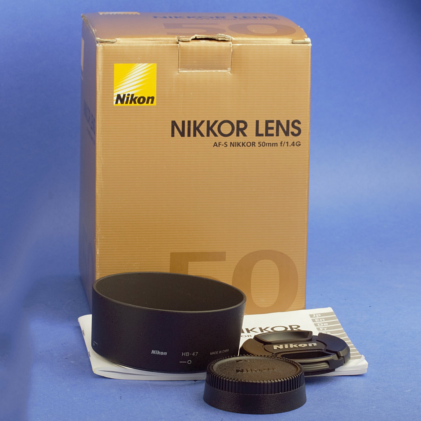 Nikon AF-S Nikkor 50mm 1.4 G Lens Beautiful Condition
