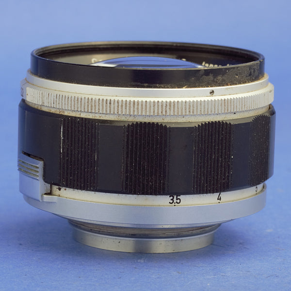 Canon 50mm 1.2 Rangefinder Lens Leica Screw Mount