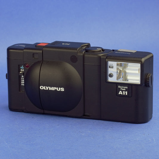 Olympus XA Film Camera with A11 Flash Near Mint Condition