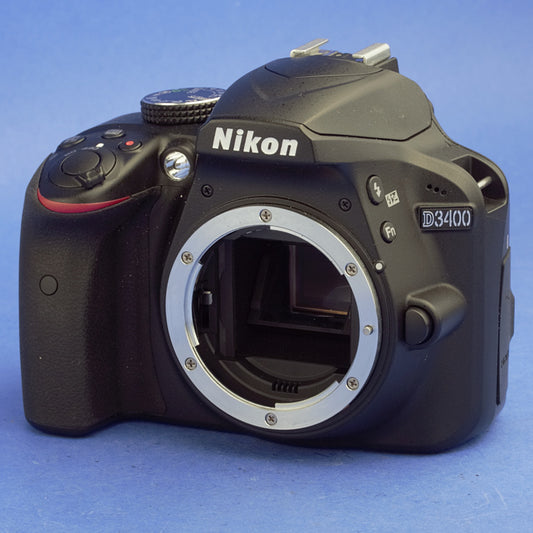 Nikon D3400 Digital Camera Body 12000 Actuations Near Mint Condition