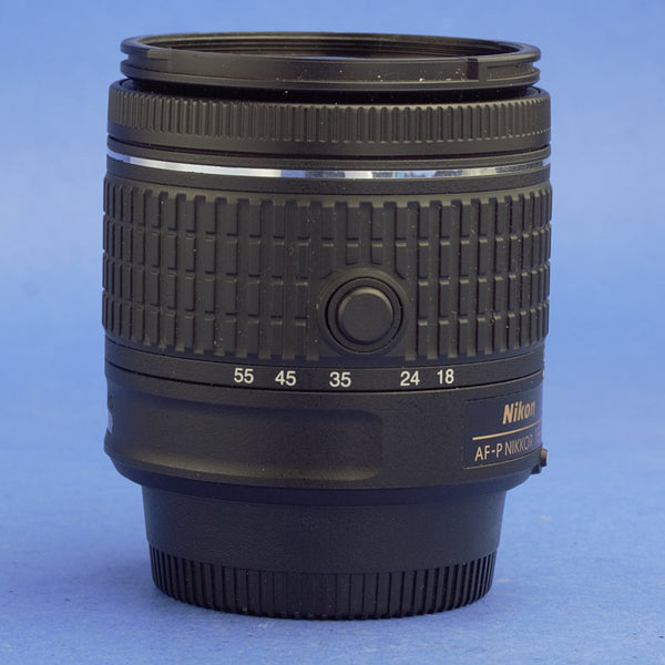 Nikon AF-P Nikkor 18-55mm 3.5-5.6 VR Lens Near Mint Condition