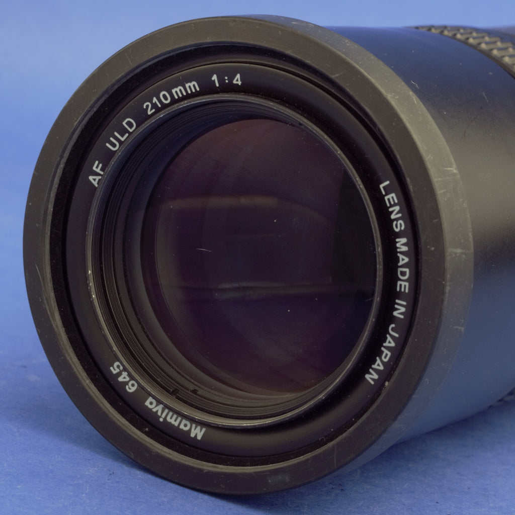 Mamiya 645 AF 210mm F4 ULD Lens – THE LENS AND CAMERA STORE